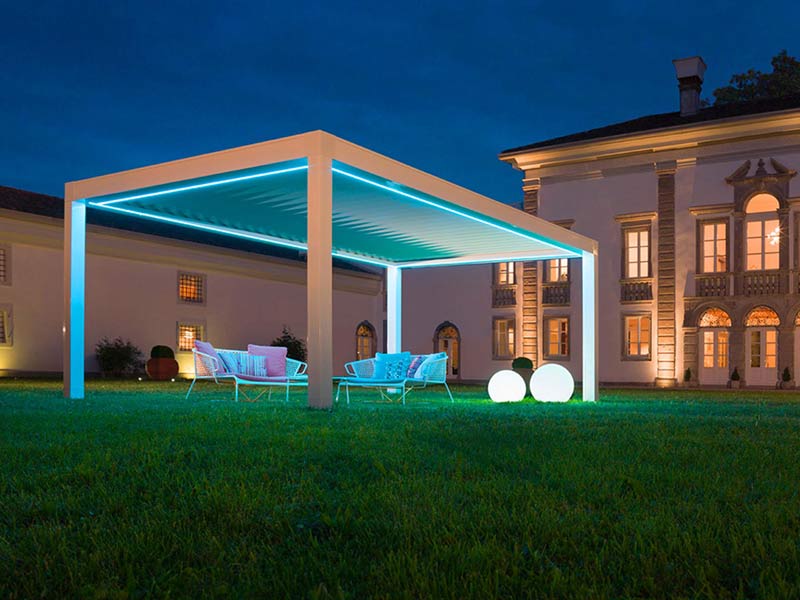 Tarasola Technic – Bioclimatic Pergola – dobry klimat na tarasie